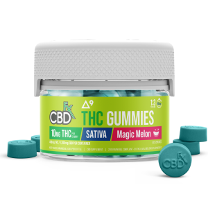 CBDfx | Delta-9 THC Gummies Magic Melon | 10mg THC + 30mg CBD - 40ct
