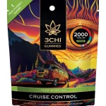 3CHI | True Strains High Potency Gummies Cruise Control | 2000mg – 20ct