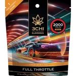 3CHI | True Strains High Potency Gummies Full Throttle | 2000mg – 20ct