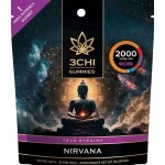 3CHI | True Strains High Potency Gummies Nirvana | 2000mg – 20ct
