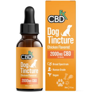 CBDfx | CBD Dog Tincture | 2000mg CBD 30mL