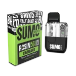 Half Bak’d | Rosin Blend Sumo THC Vape – Chemdawg | 5G – Indica Disposable