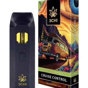 3CHI | True Strains Cruise Control THC Vape | Hybrid - 3g Disposable Vape