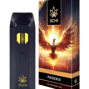 3CHI | True Strains Phoenix THC Vape | Sativa - 3g Disposable Vape