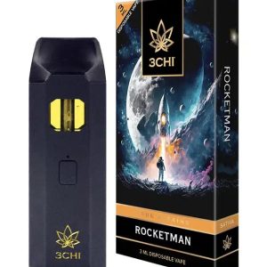 3CHI | True Strains Rocket Man THC Vape | Sativa - 3g Disposable Vape