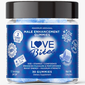 Mens Love Bites - Male Enhancement Gummies - 30ct