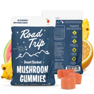 Road Trip | Sunset Punch Mushroom Gummies | Desert Stardust – High Potency Extract – 8ct