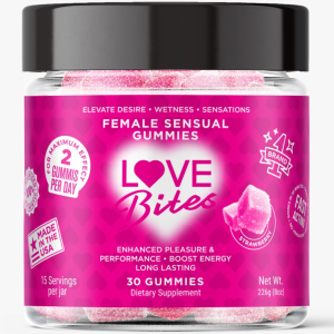 Womens Love Bites - Female Enhancement Gummies - 30ct