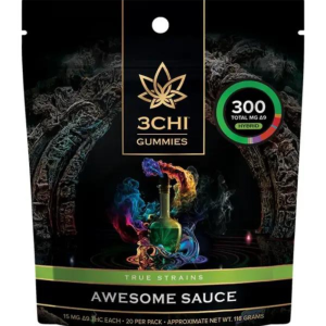3CHI | True Strains High Potency Gummies Awesome Sauce - 20ct