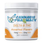 Cannabis Pharmacy Delta-8 THC Gummies | 25mg – Assorted Flavors – 30ct