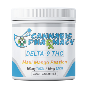 Cannabis Pharmacy Delta-9 THC Gummies | 10mg - Maui Mango Passion - 30ct