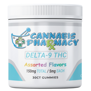 Cannabis Pharmacy | Micro Dose Delta-9 THC Gummies | Nano 5mg - Assorted Flavors - 30ct