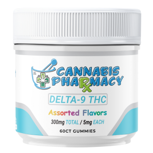 Cannabis Pharmacy | Micro Dose Delta-9 THC Gummies | Nano 5mg – Assorted Flavors – 60ct
