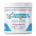 Cannabis Pharmacy Delta-9 THC Gummies | 10mg – Dragonberry – 30ct