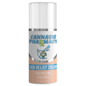 Cannabis Pharmacy | Skin Relief Cream w/ Avocado Oil | 1500mg CBD Lotion
