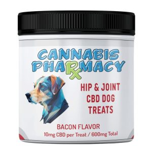 Cannabis Pharmacy Hip & Joint CBD Dog Treats - 600mg - 60ct