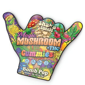 Shaka Sweets | Magic Mushroom + THC Gummies | Bomb Pop - 8ct