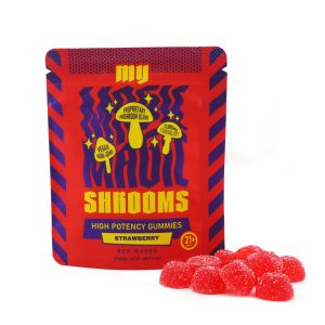 My Magic Shrooms | Strawberry Mushroom Gummies | 10ct